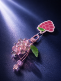 Grape bunch keychain