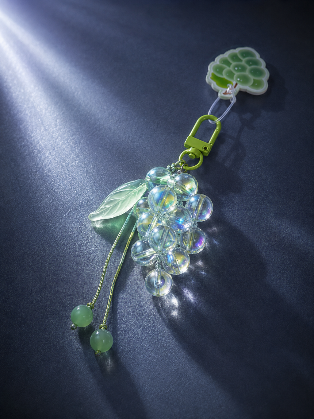 Grape bunch keychain