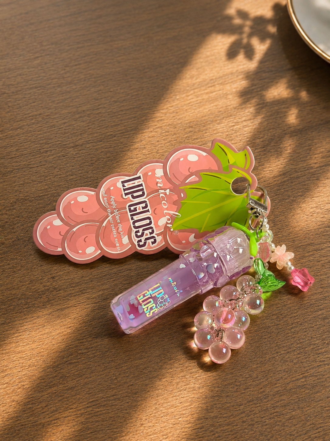 Grape Gloss Keychain