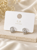 Starlight Crystal Hoops