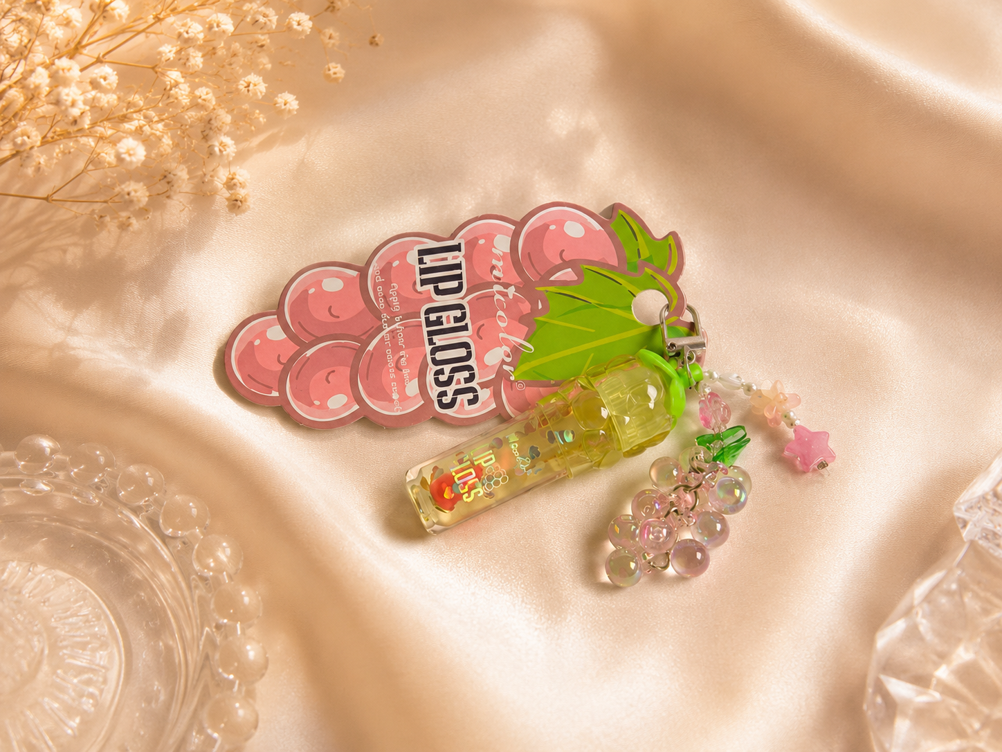 Grape Gloss Keychain
