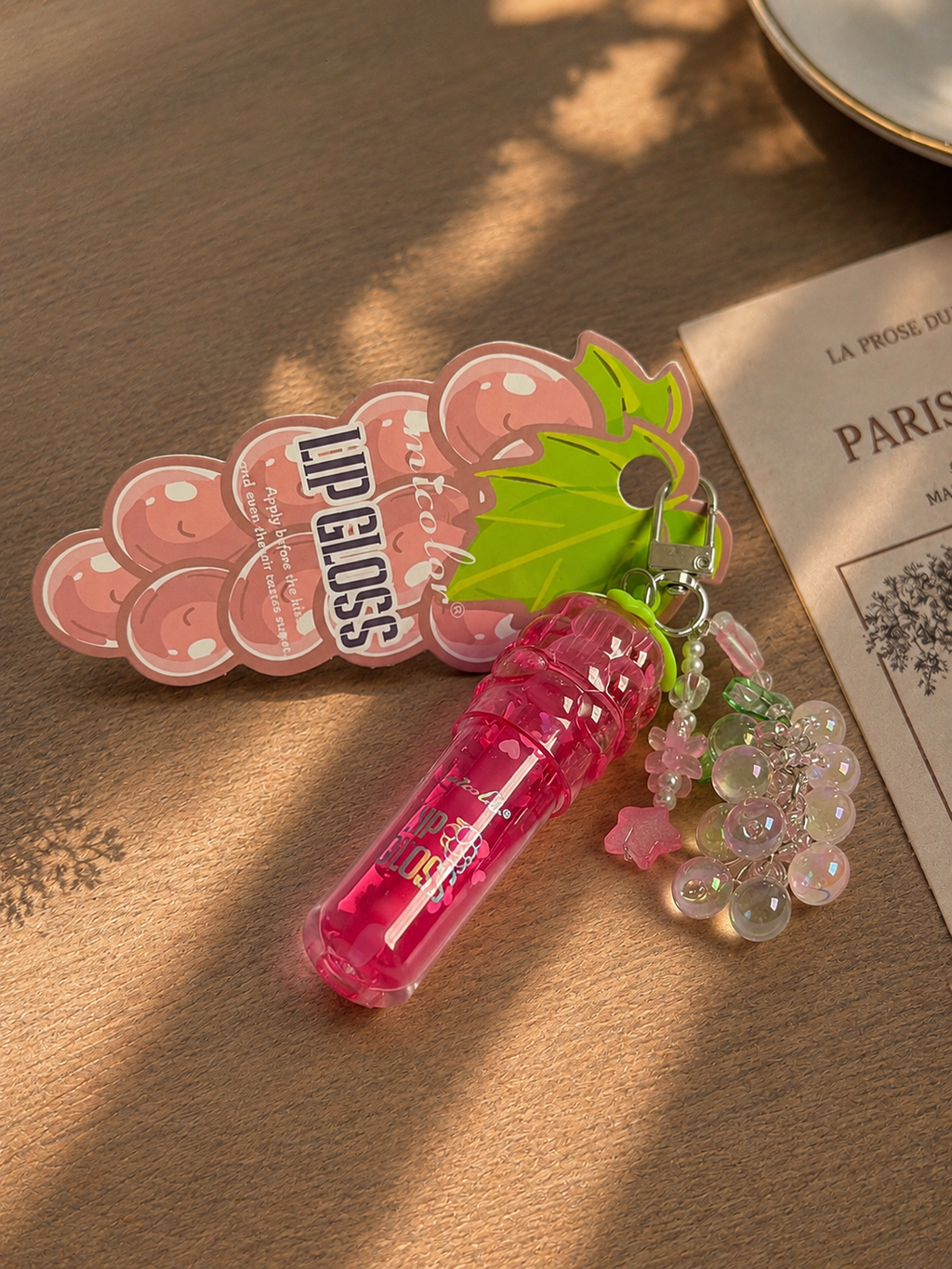 Grape Gloss Keychain