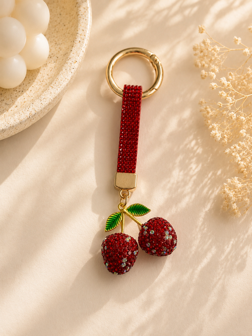 Cherry Keychain