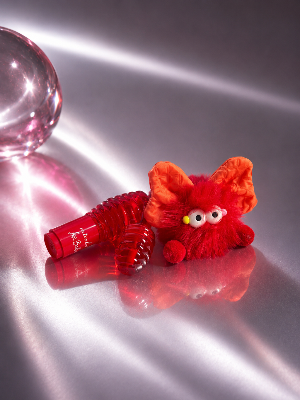 Micolor Lip balm, oil & Fluffy Friend