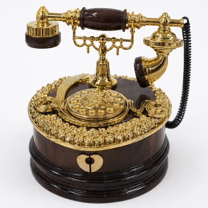 Vintage Telephone Jewellery Box