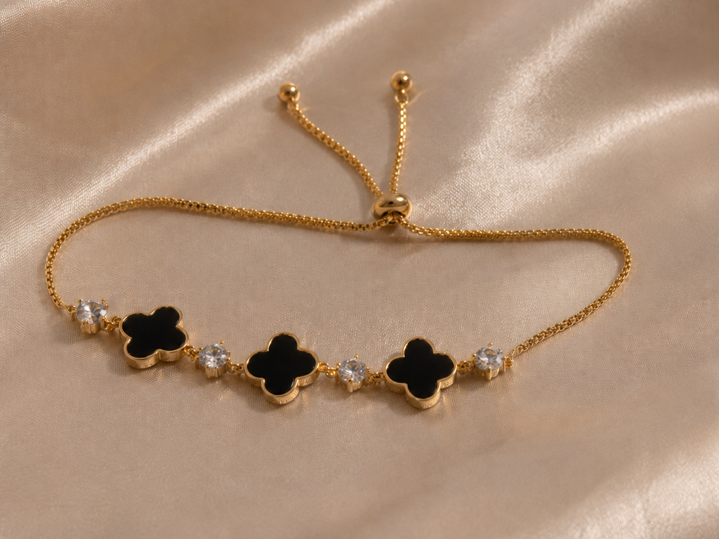 Crystal Noir bracelet