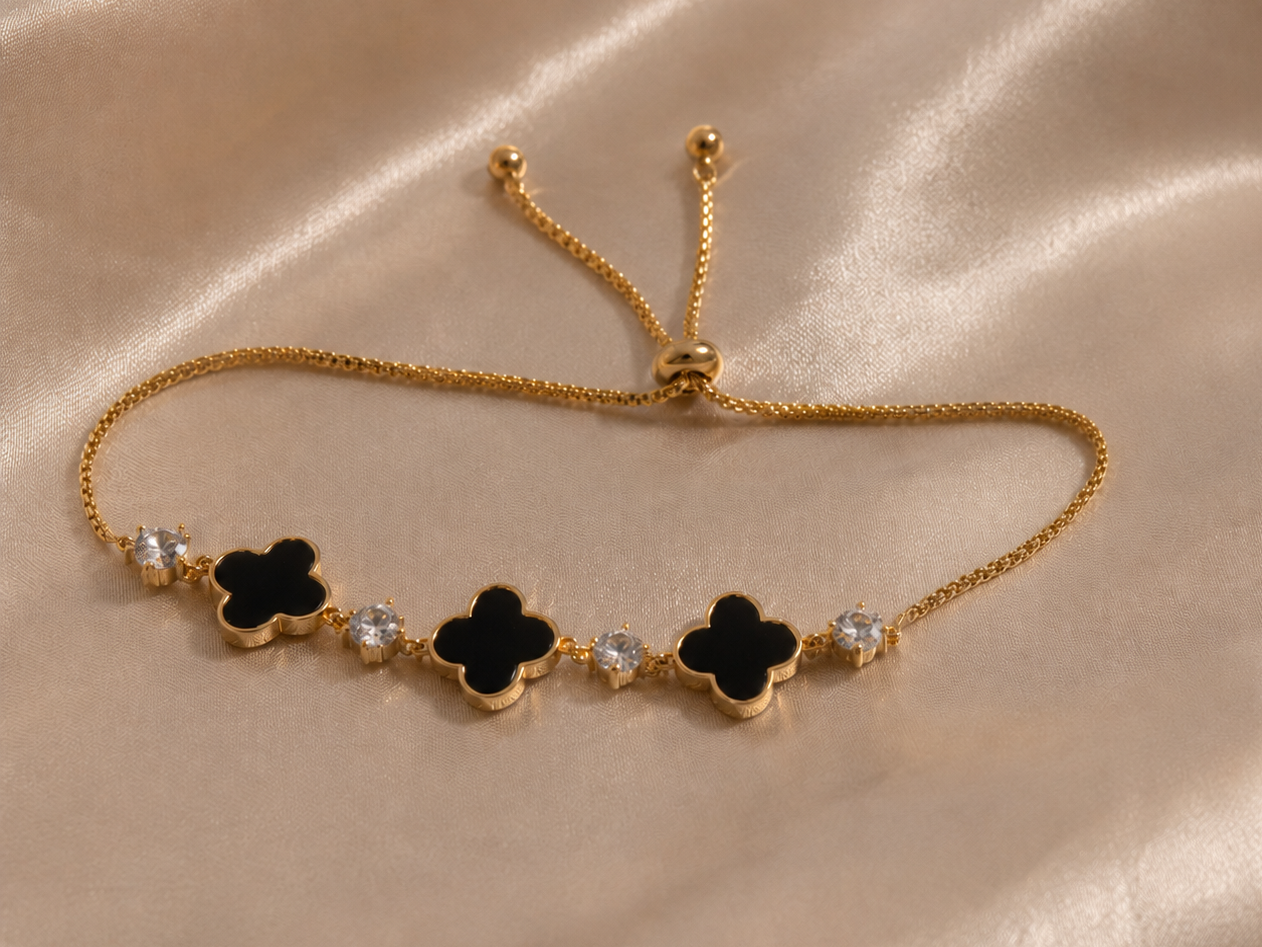 Crystal Noir bracelet