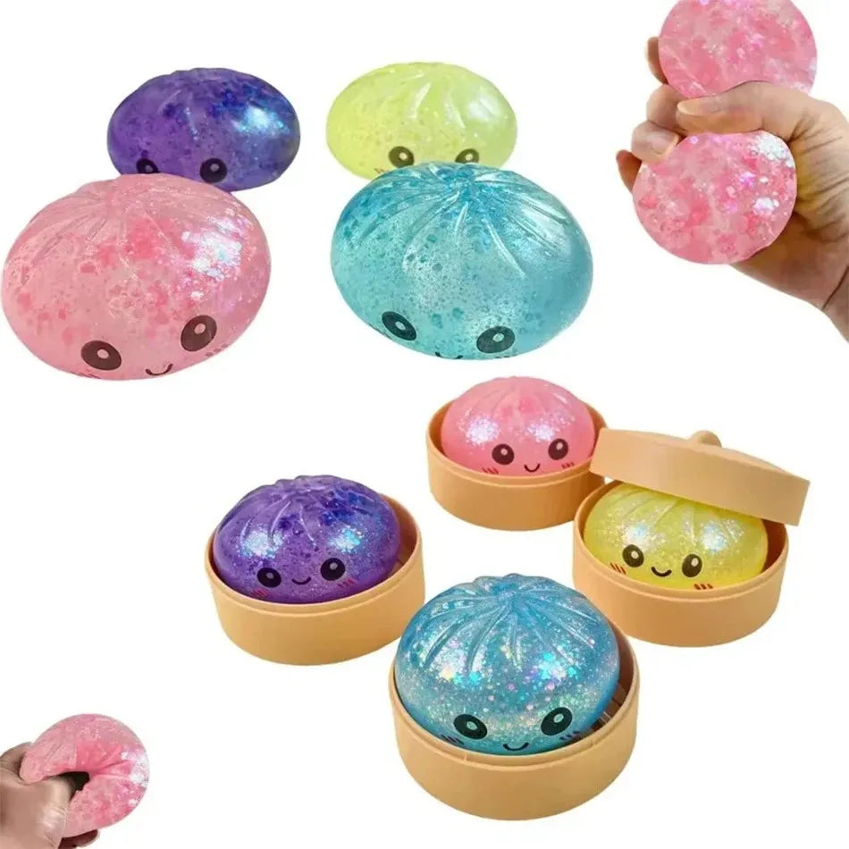 Squeezy Glitter Dumplings